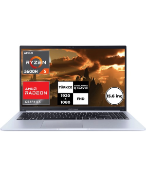 ASUS Vivobook 15 M1502QA-EJ140 AMD Ryzen 5 5600H 8GB 512GB SSD 15.6'' FHD Fdos Notebook