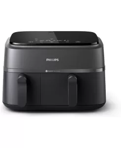 Philips Na350/00 Çift Hazneli Airfryer Siyah