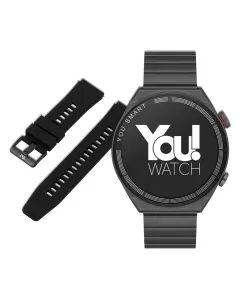 You Watch R13-ar130 You Black & Black Metal Unisex Kol Saati