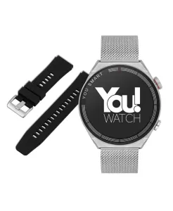 You Watch R13-ar133 You Silver & Black Hasır Unisex Kol Saati