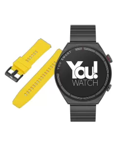 You Watch R13-ar135 You Black & Yellow Unisex Kol Saati