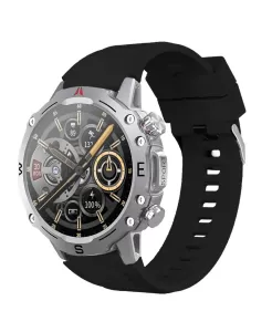 You Watch R15-ar156 You Silver & Black Silicon Unisex Kol Saati