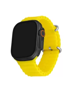 You Watch A8-a82pro You Black & Yellow Silicon Unisex Kol Saati