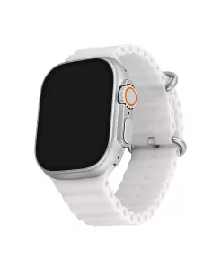 You Watch A8-a84pro You Silver & White Silicon Unisex Kol Saati