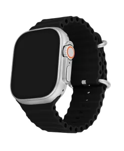 You Watch A8-a85pro You Silver & Black Silicon Unisex Kol Saati