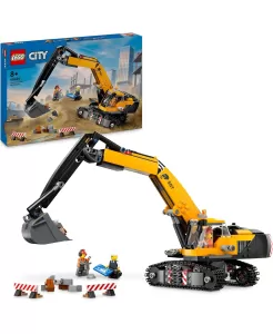 Lego 60420 City Sarı İnşaat Ekskavatörü