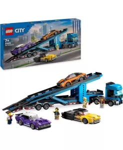 Lego 60408 City Spor Arabalı Araç Taşıma Kamyonu