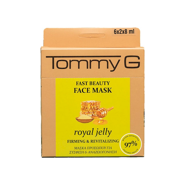 Tommy G TG5FB-BJE-F15 Fast Beauty F.mask Royal Jelly Tg Box - Hızlı Güzellik Maskesi Arı Sütü