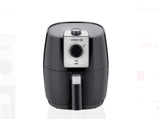 Korkmaz A887 Air Fix Airfryer 5 Lt 1500w