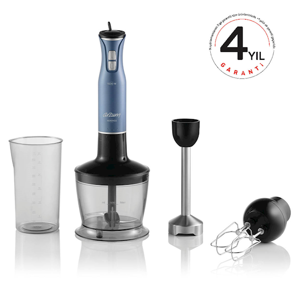 Arzum Ar1138-o Minimix El Blender Seti - Okyanus