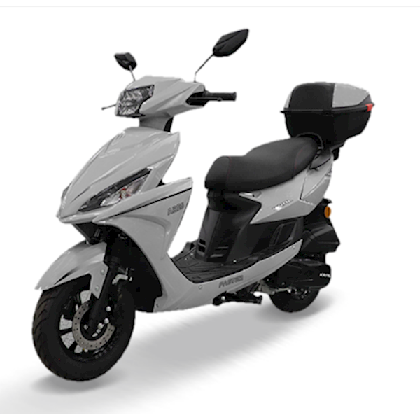 Kral Ares Benzinli 125 cc Scooter ( Gri Renk )