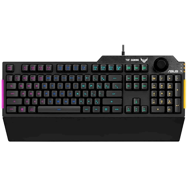 Asus Tuf Gaming K1 Rgb Kablolu Oyuncu Klavyesi