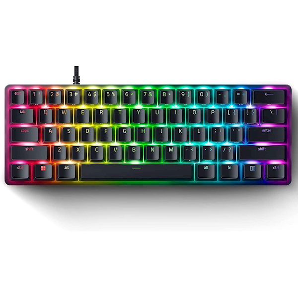 Razer Huntsman Mini Purple Switch Us Layout Mekanik Oyuncu Klavyesi