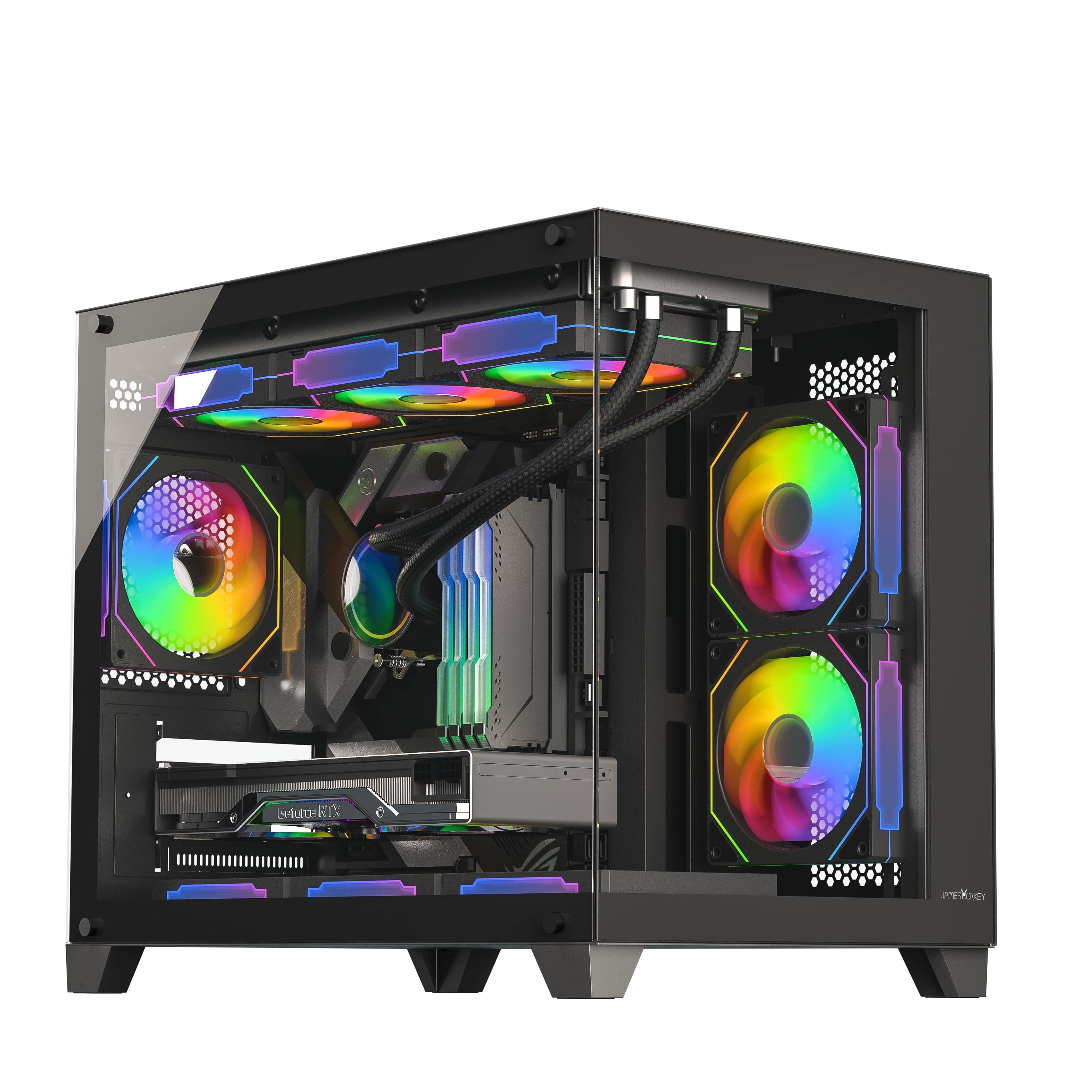 Gamers Arena Extremely Amd Ryzen 5 5600 16gb Ddr4 512gb Ssd 8gb Rtx4060 Freedos Gamıng Pc