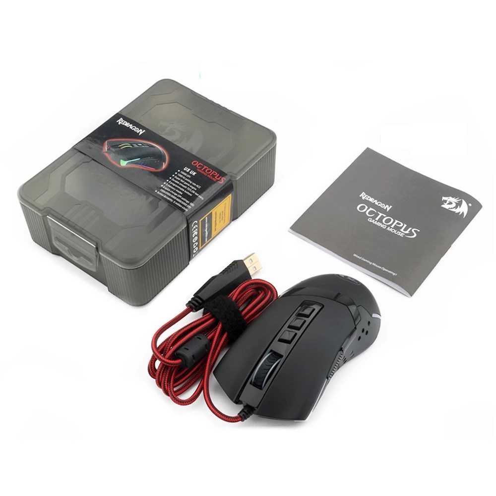 Redragon Octopus M712 Gamer Rgb Li Optik Oyuncu Mouse