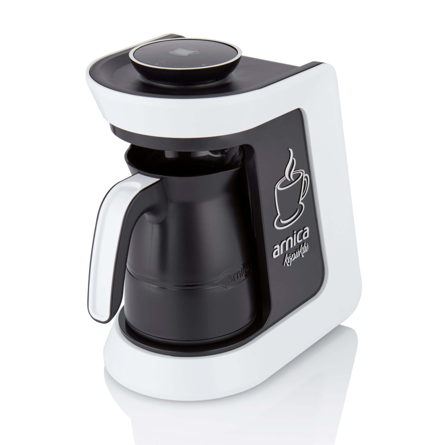 Arnica Köpüklü Pro Ih32045 Otomatik Türk Kahve Makinası Susuz Siyah-beyaz