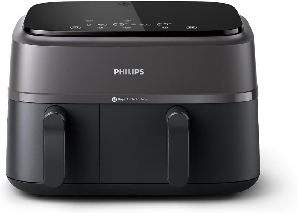 Philips Na350/00 Çift Hazneli Airfryer Siyah