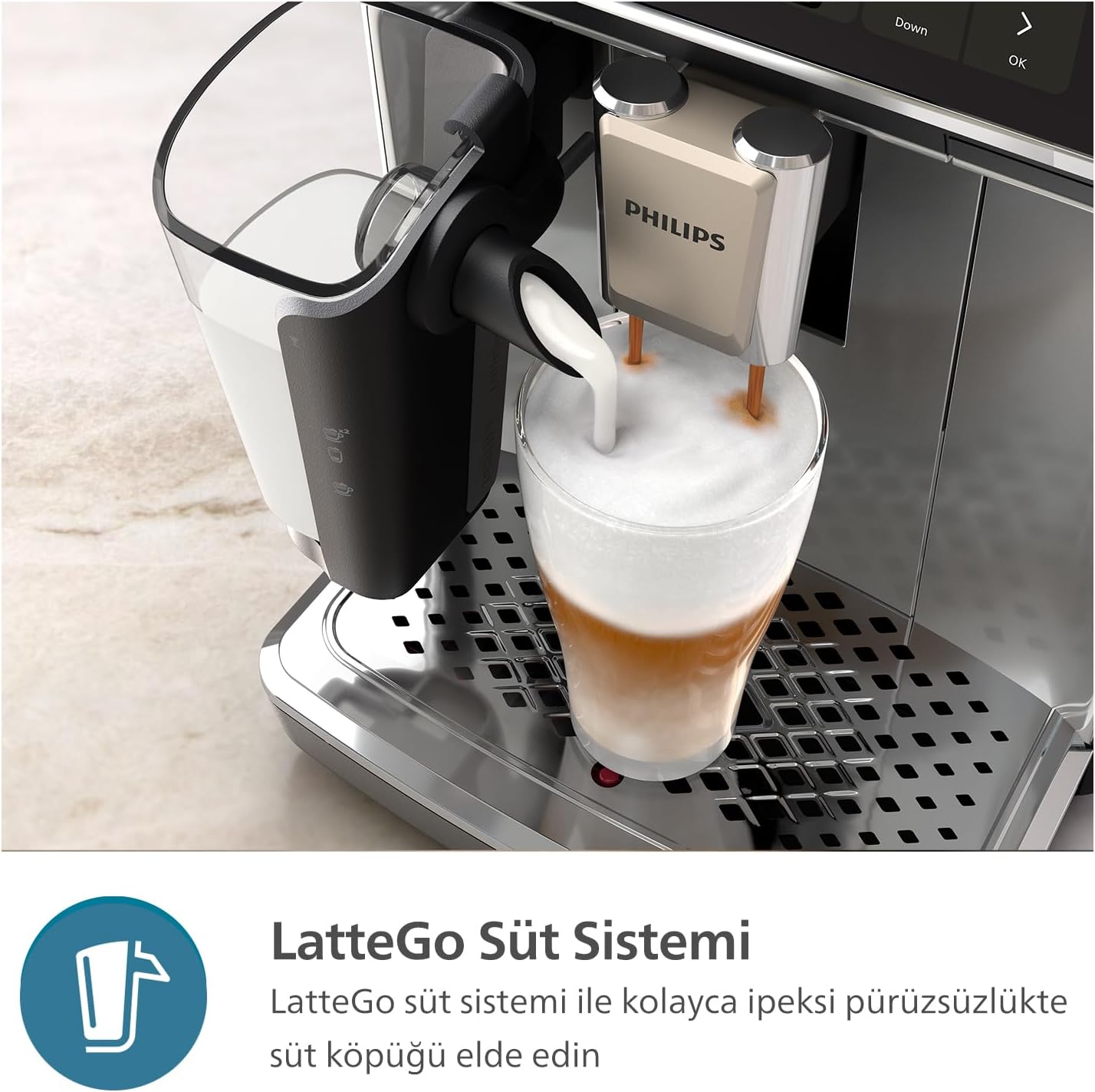 Philips Lattego Ep4446/70 Tam Otomatik Espresso Makinesi