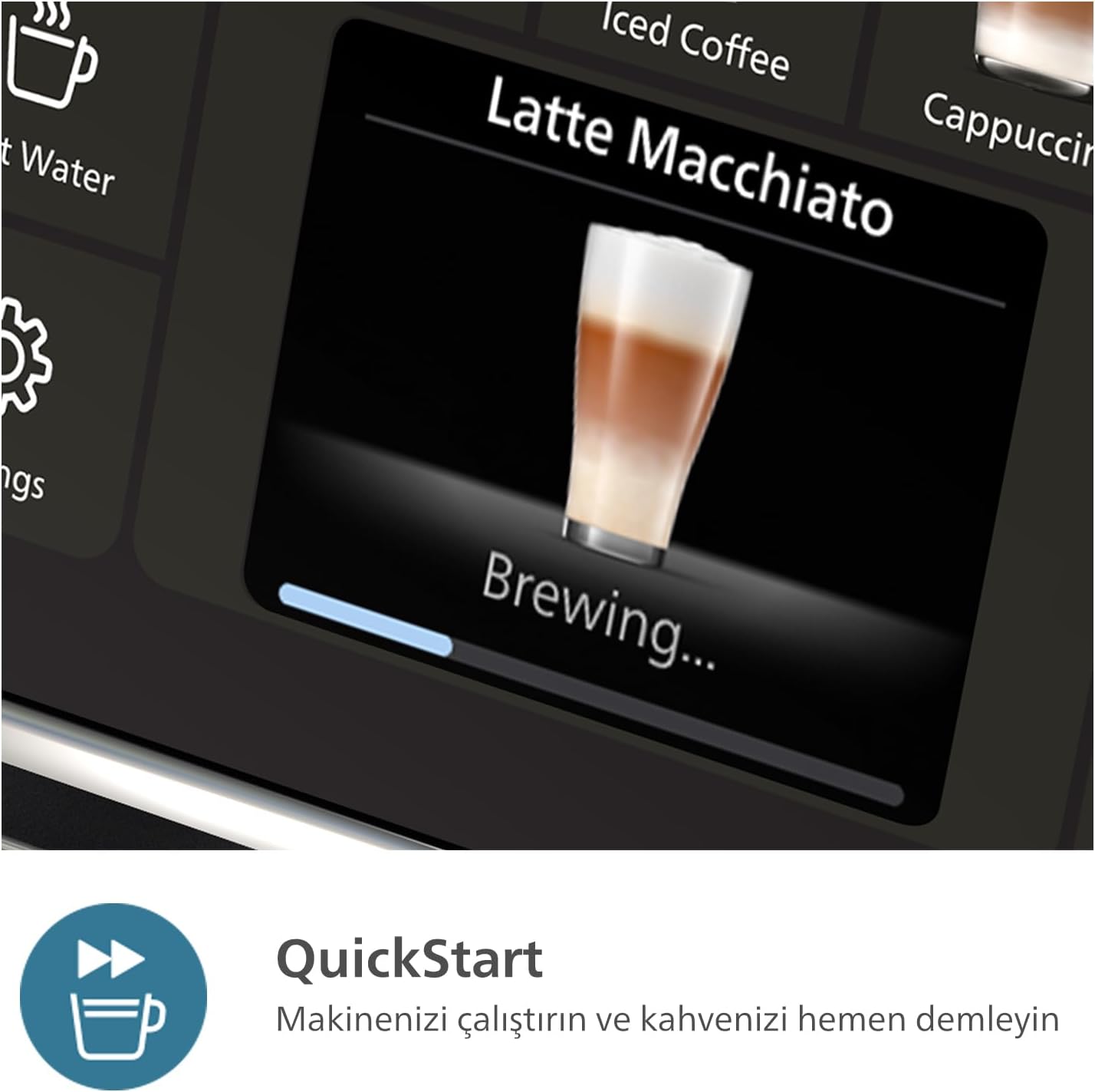 Philips Lattego Ep4446/70 Tam Otomatik Espresso Makinesi