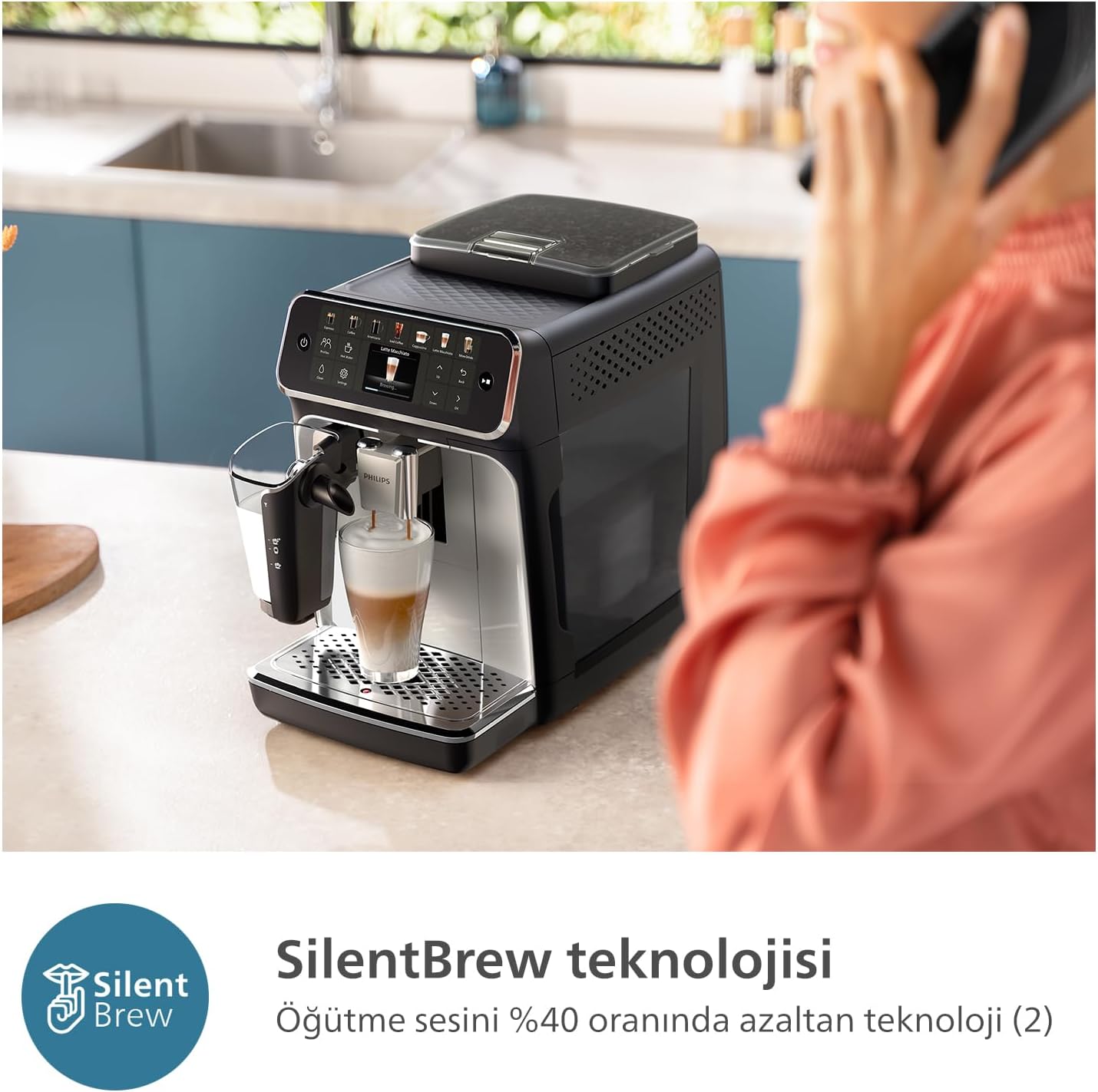 Philips Lattego Ep4446/70 Tam Otomatik Espresso Makinesi