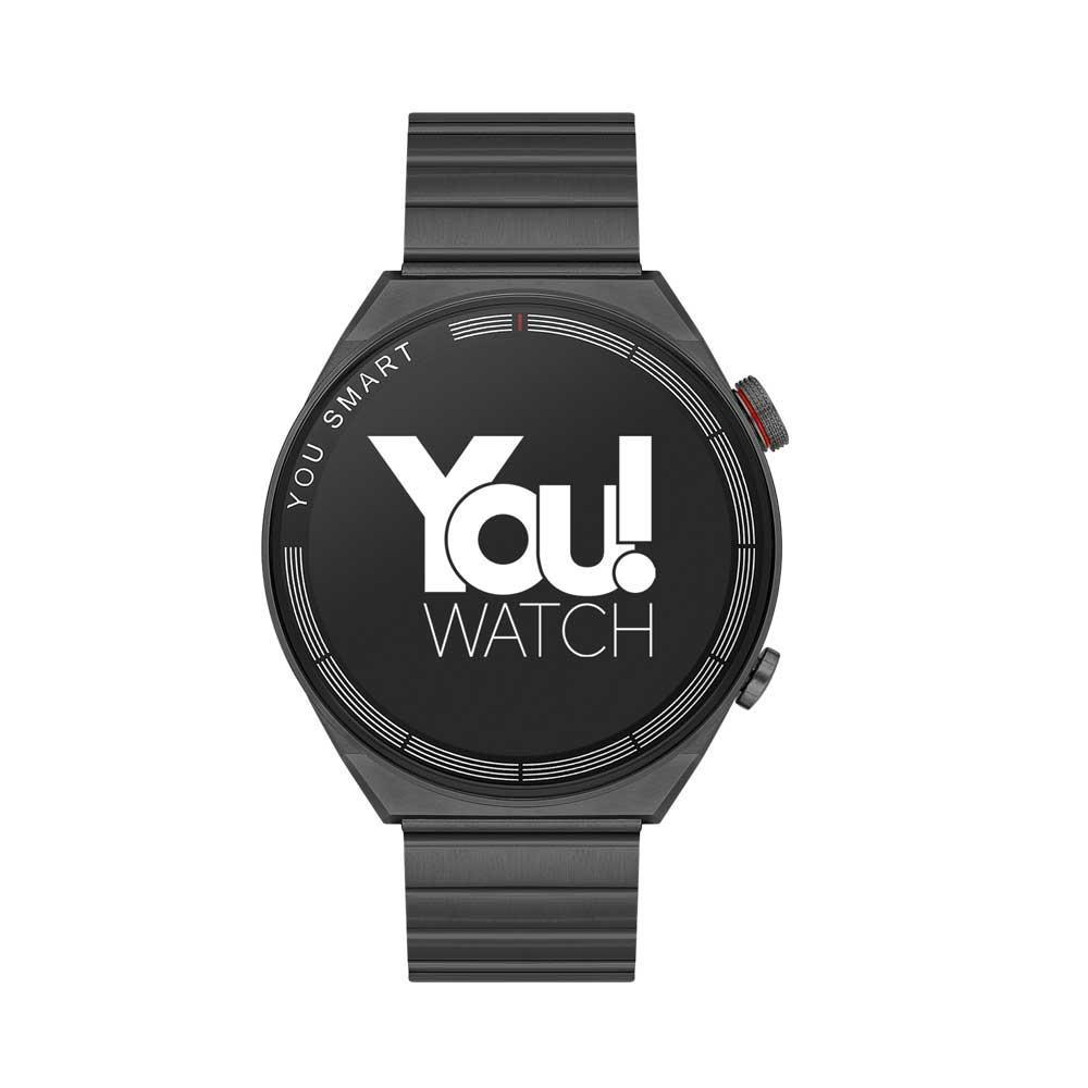 You Watch R13-ar130 You Black & Black Metal Unisex Kol Saati