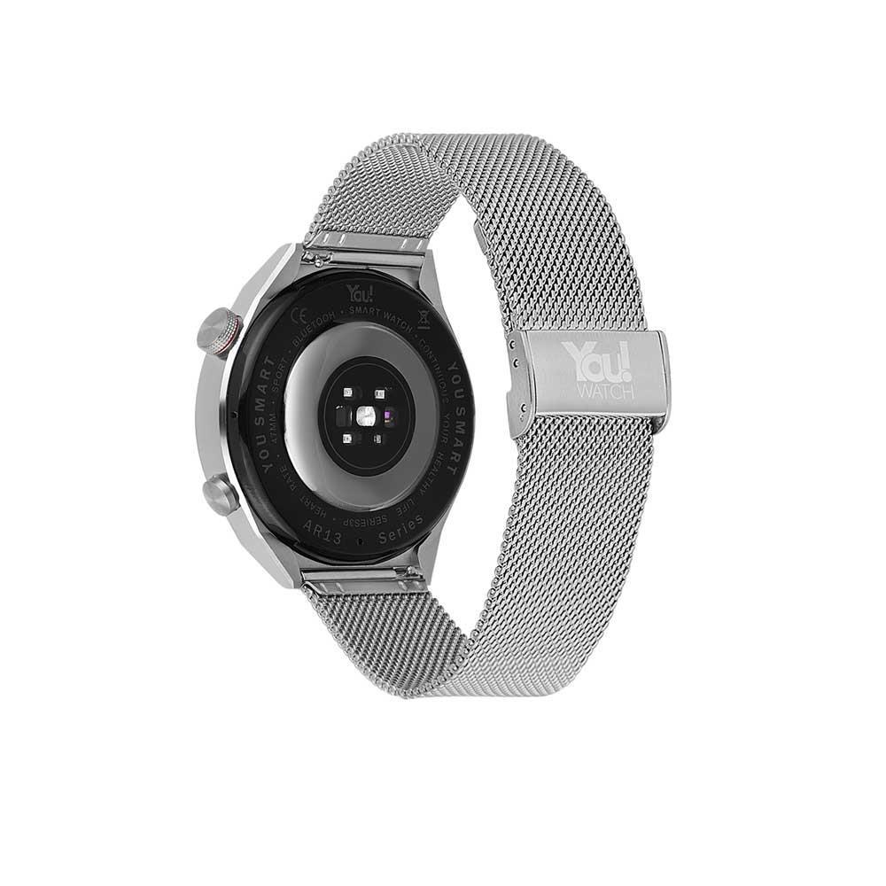 You Watch R13-ar133 You Silver & Black Hasır Unisex Kol Saati