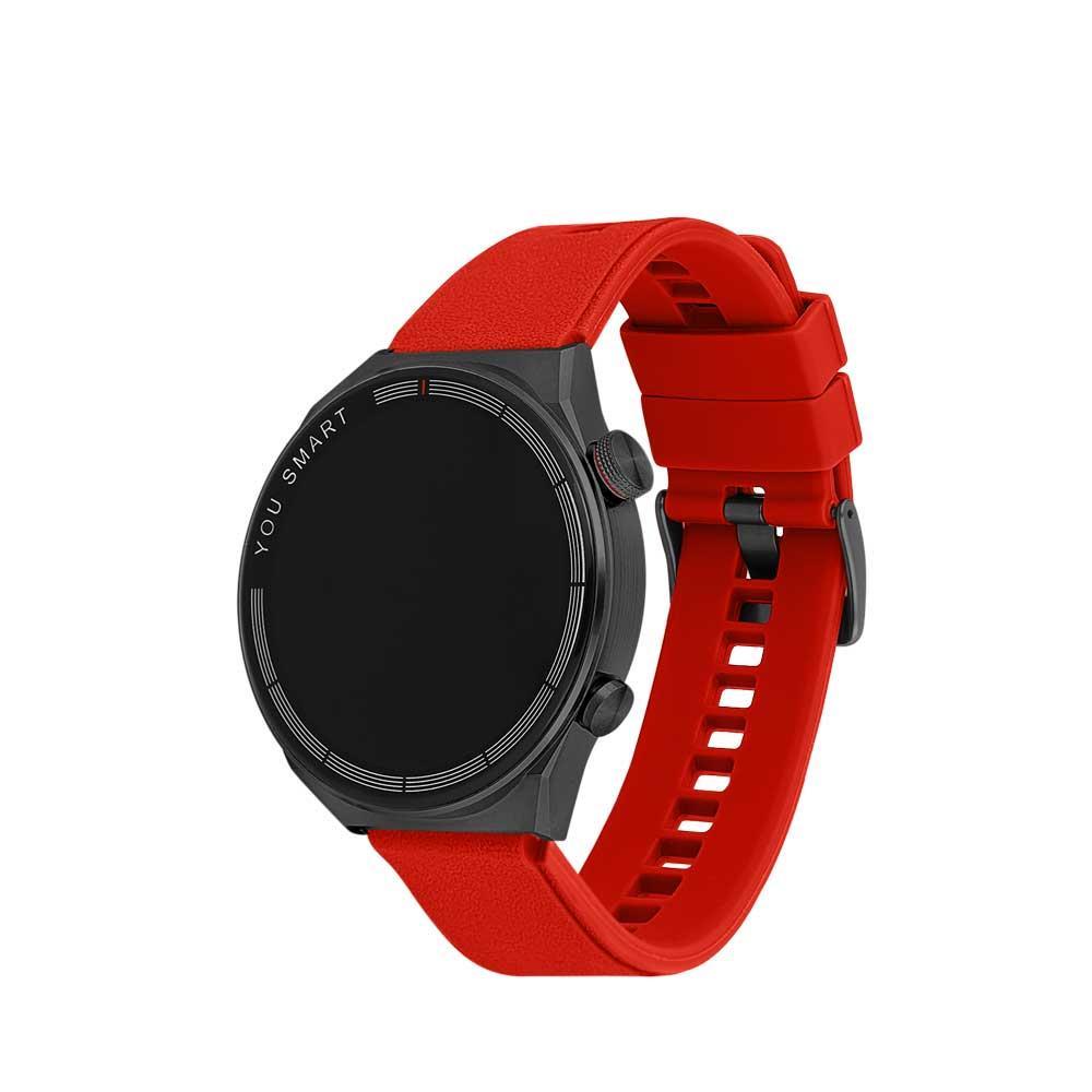 You Watch R13-ar134 You Black & Red Unisex Kol Saati