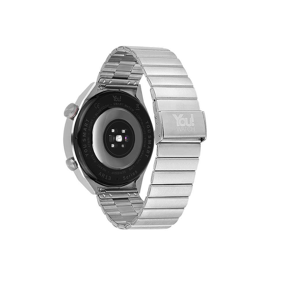 You Watch R13-ar137 You Silver & Orange Unisex Kol Saati