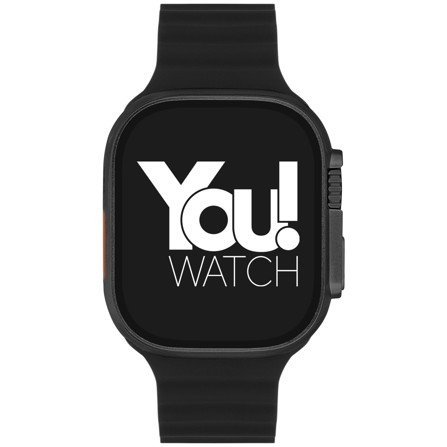 You Watch A8-a80pro You Black & Black Silicon Unisex Kol Saati