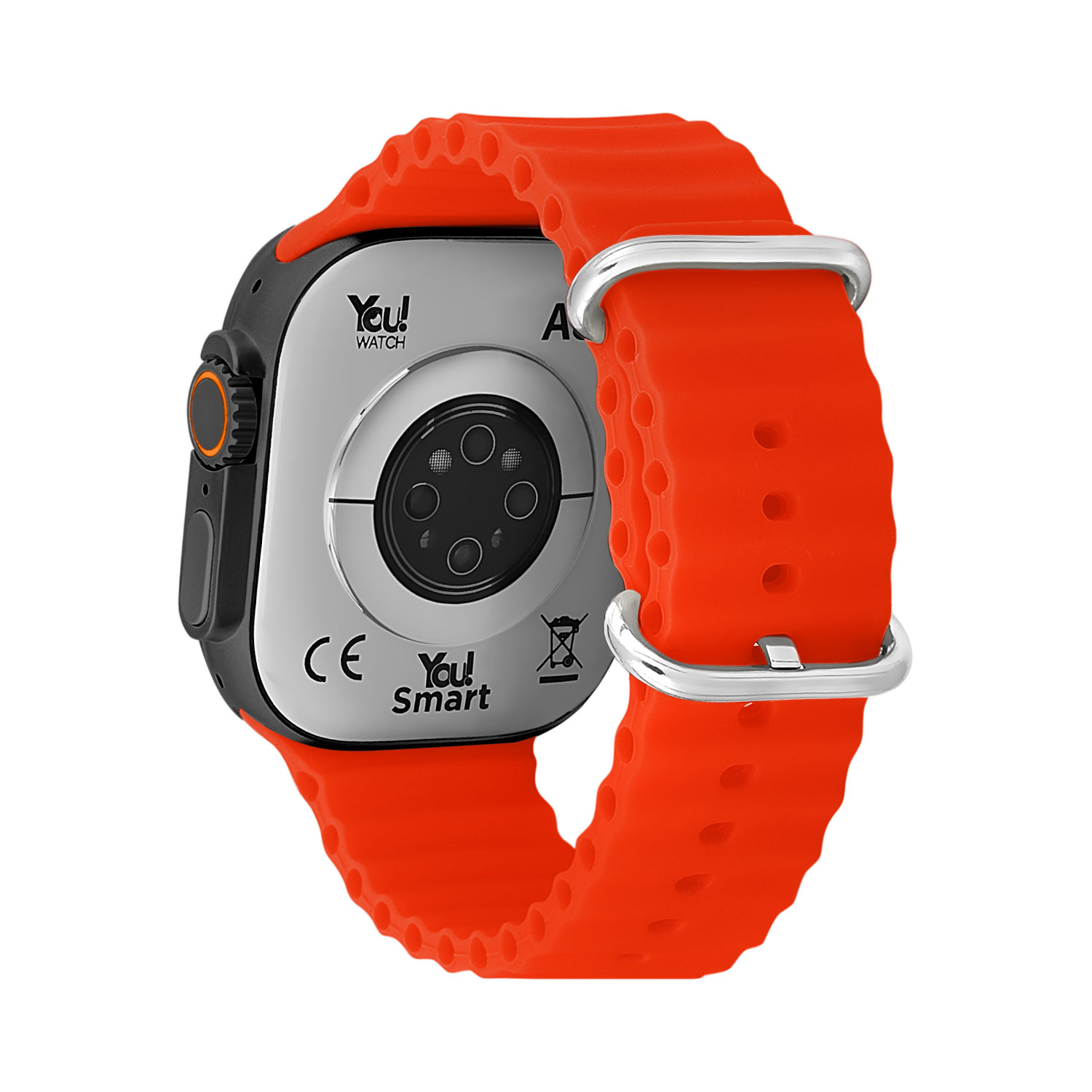 You Watch A8-a81pro You Black & Red Silicon Unisex Kol Saati