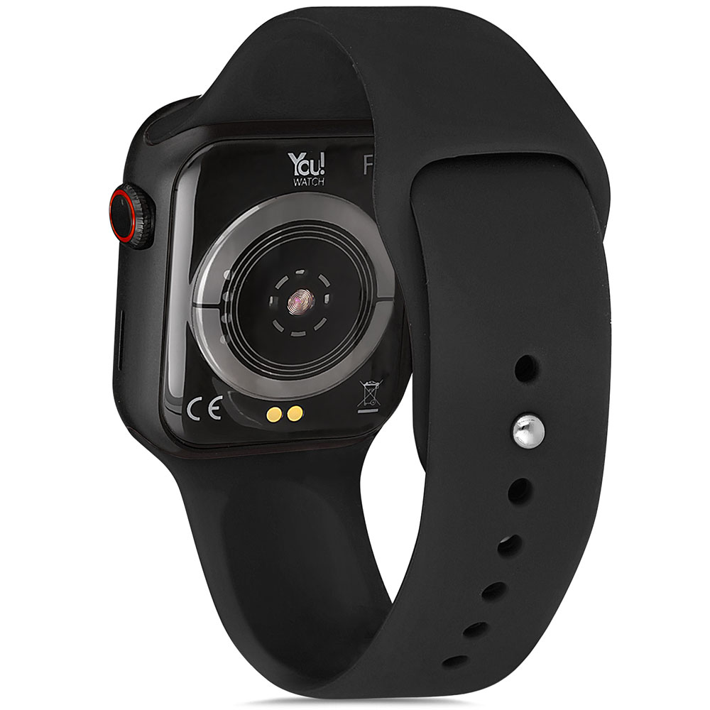 You Watch F3-yf300 You Black & Black Silicon Unisex Kol Saati