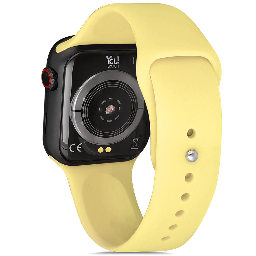 You Watch F3-yf305 You Black & Yellow Silicon Unisex Kol Saati