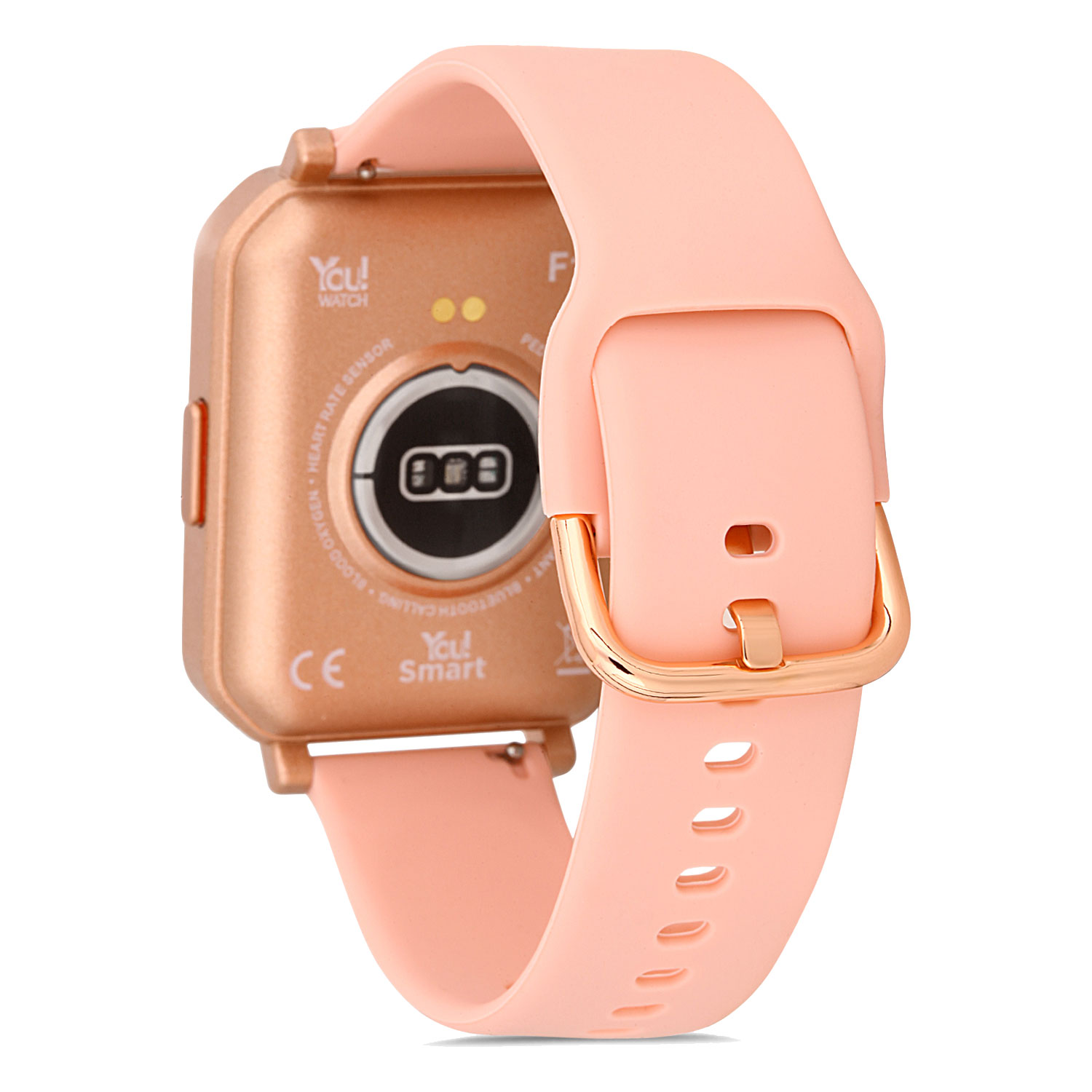 You Watch F12-yf124 You Gold & Pink Silicon Unisex Kol Saati