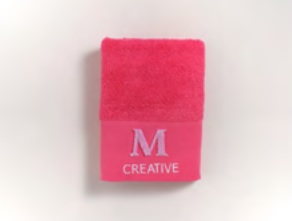 Minteks Creative 50 90 Havlu Pembe