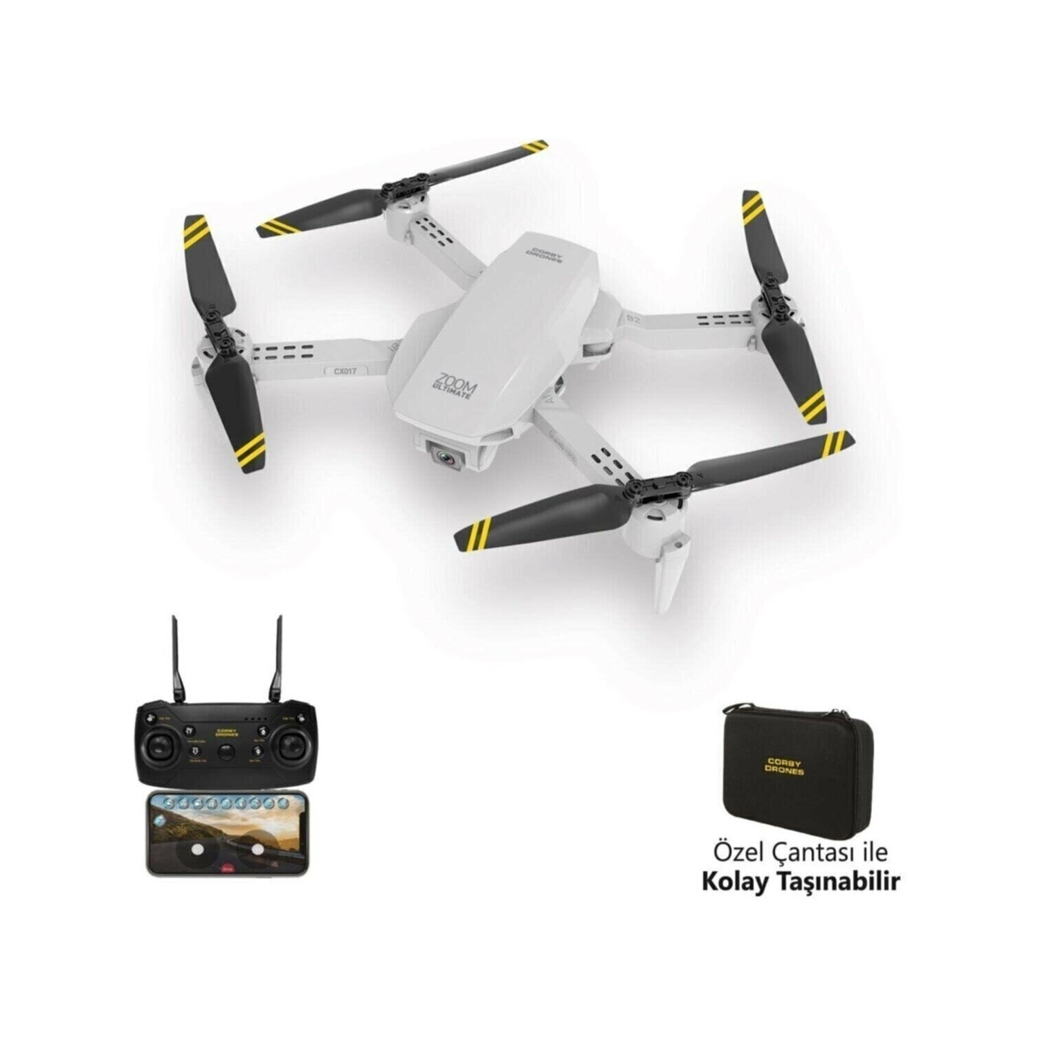 Corby Zoom Ultimate Cx017 Smart Drone