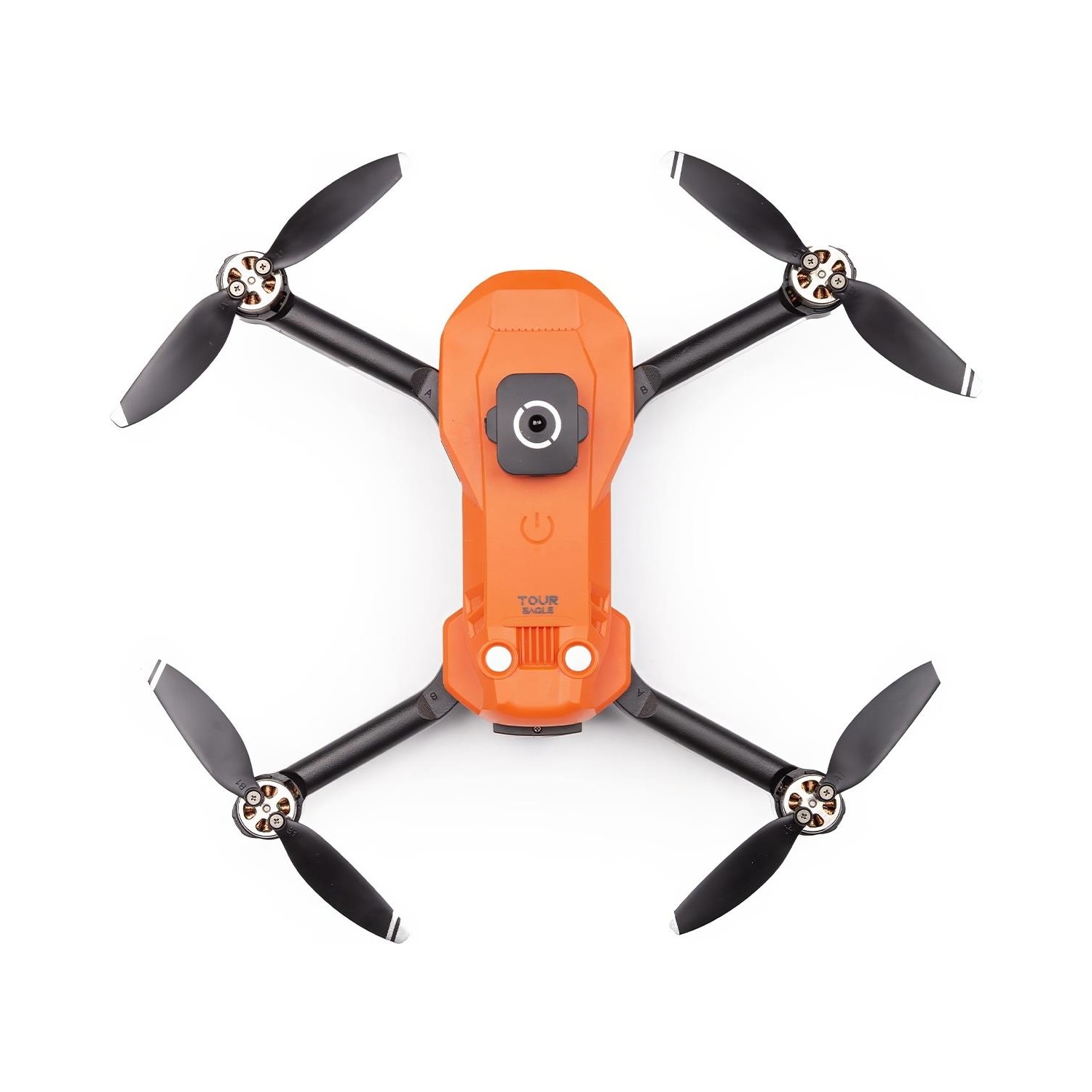 Aden Evo 2 Bataryalı Taşıma Çantalı Kameralı Drone - Turuncu - 2 Bataryalı Set