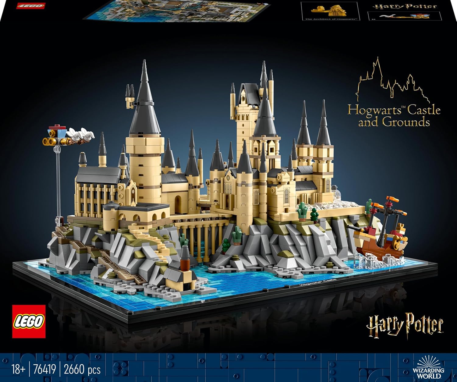 Lego 76419 Harry Potter Hogwarts Şatosu Ve Bahçesi