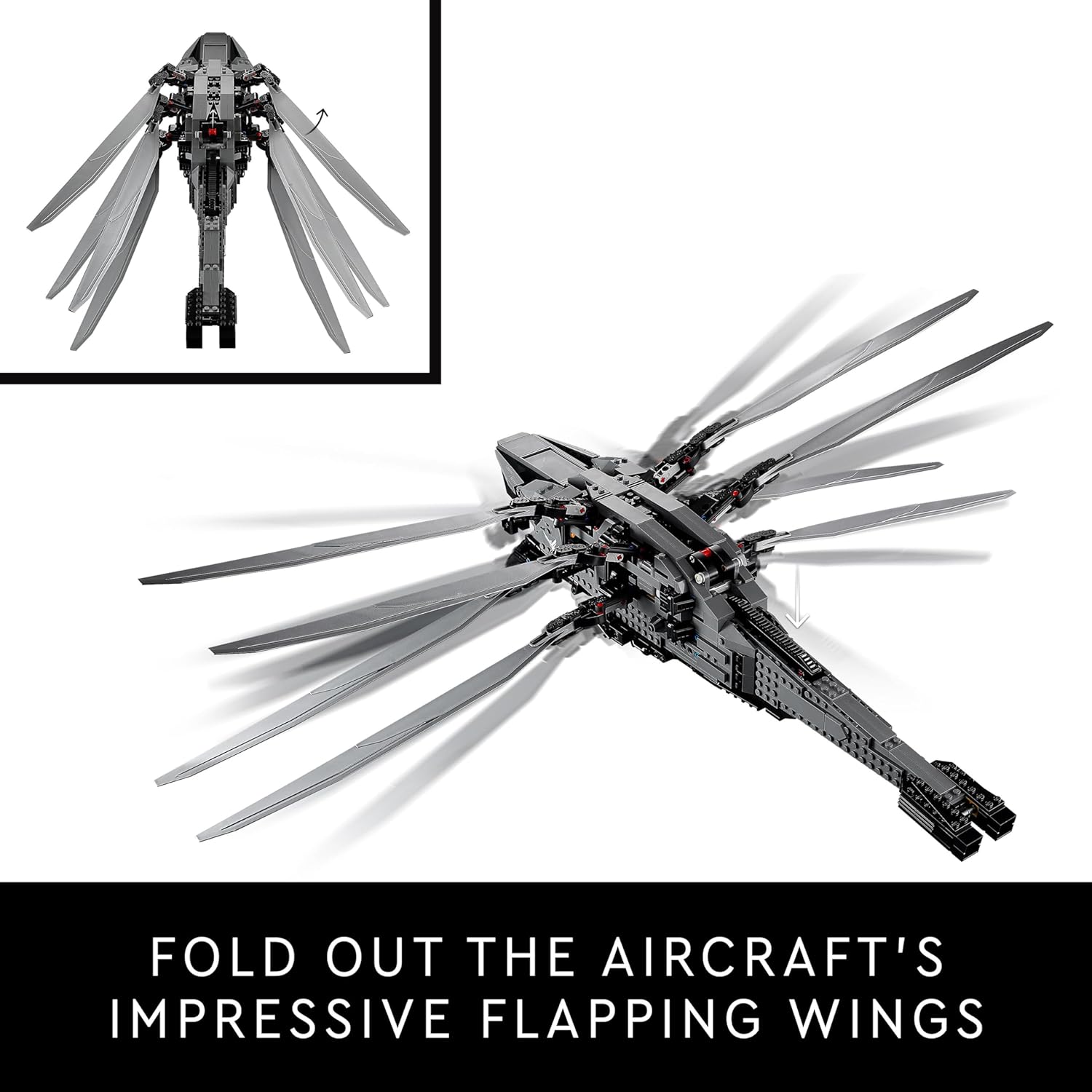 Lego 10327 Icons Dune Çöl Gezegeni Atreides Royal Ornithopter