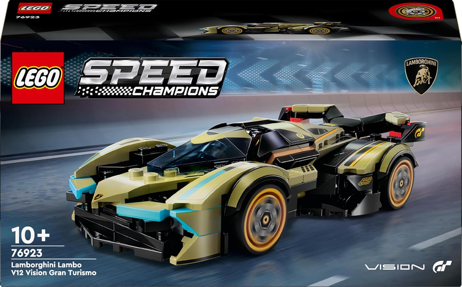 Lego 76923 Speed Champions Lamborghini Lambo V12 Vision Gt Süper Araba