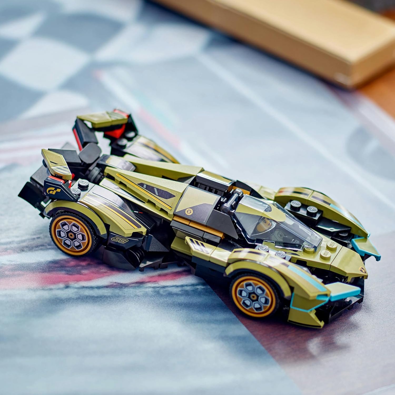 Lego 76923 Speed Champions Lamborghini Lambo V12 Vision Gt Süper Araba