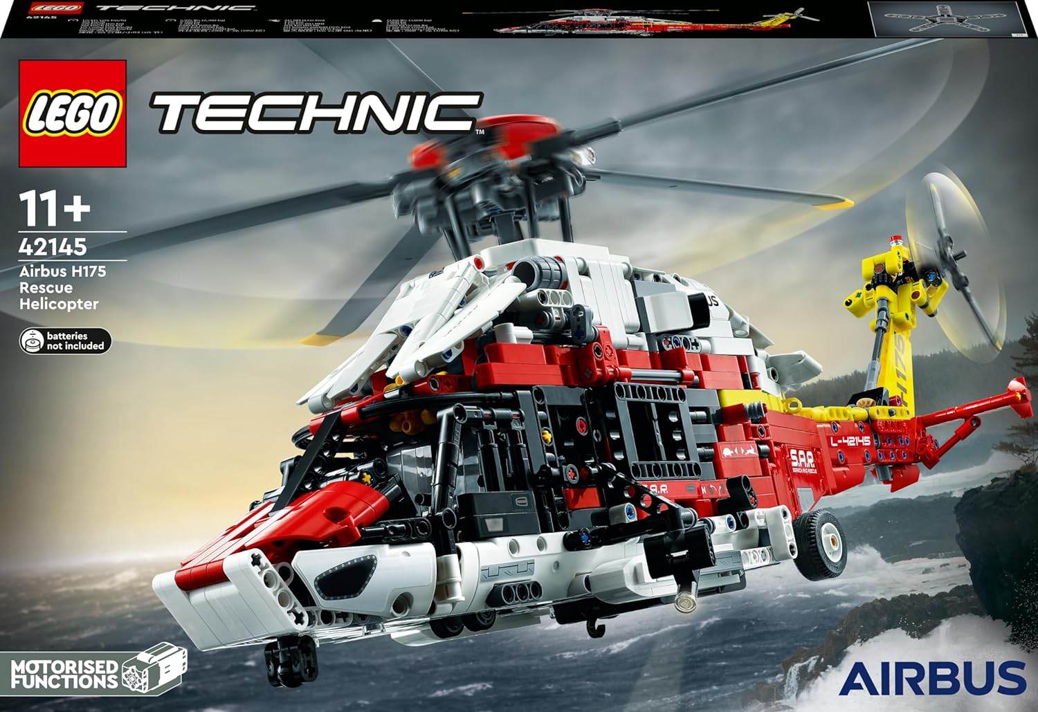 Lego 42145 Technic Airbus H175 Kurtarma Helikopteri