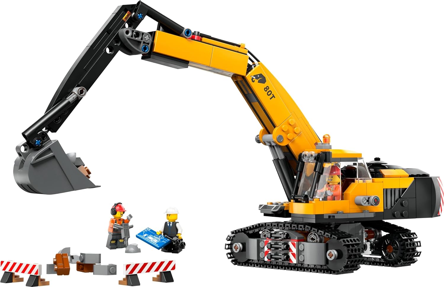 Lego 60420 City Sarı İnşaat Ekskavatörü