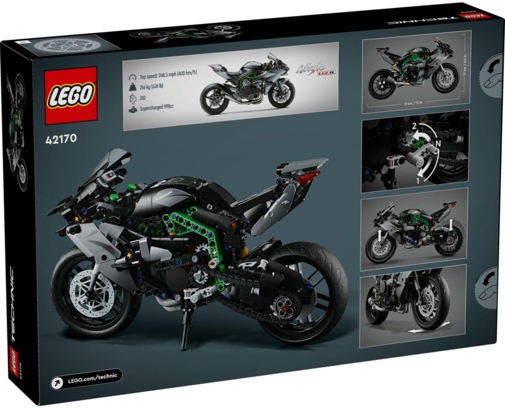 Lego 42170 Technic Kawasaki Ninja H2r Motosiklet