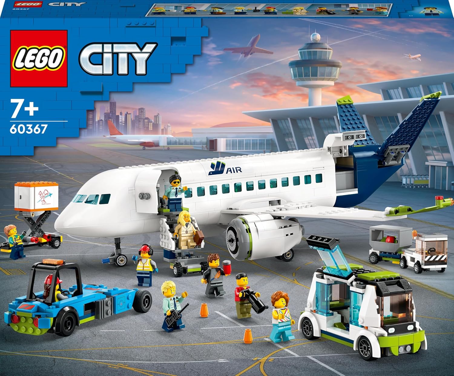 Lego 60367 City Yolcu Uçağı