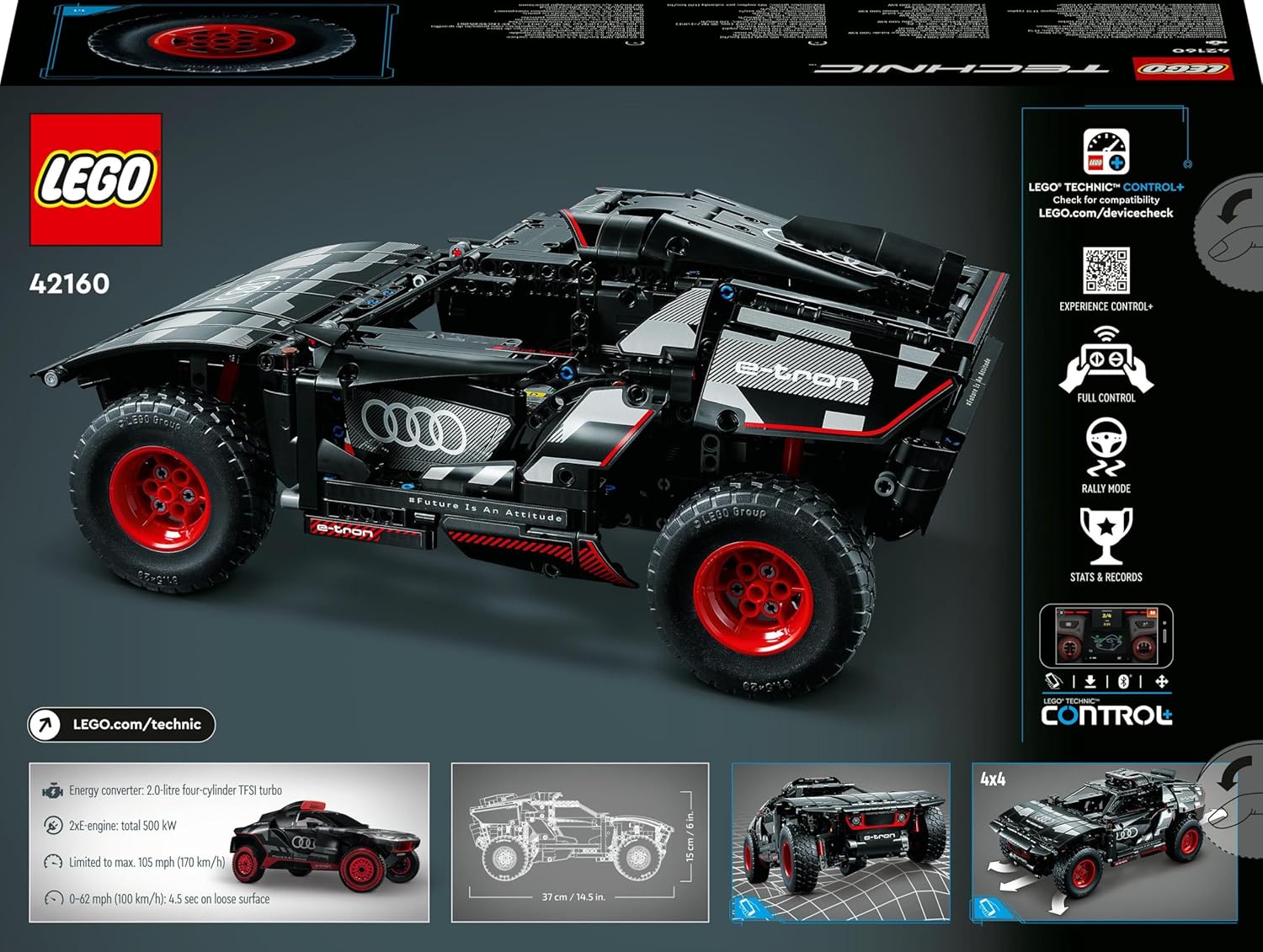 Lego 42160 Technic Audi Rs Q E-tron