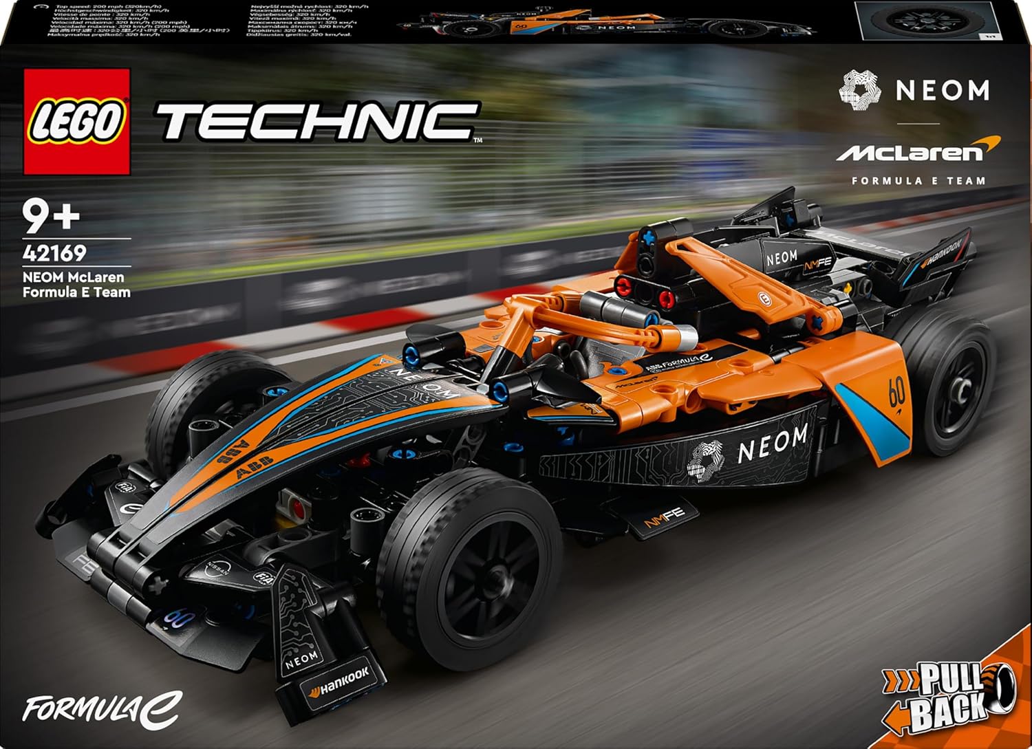 Lego 42169 Technic Neom Mclaren Formula E Yarış Arabası