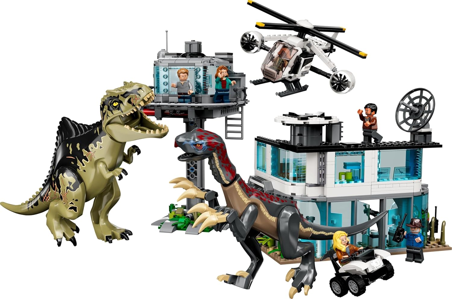 Lego 76949 Jurassic World Giganotosaurus Ve Therizinosaurus Saldırısı