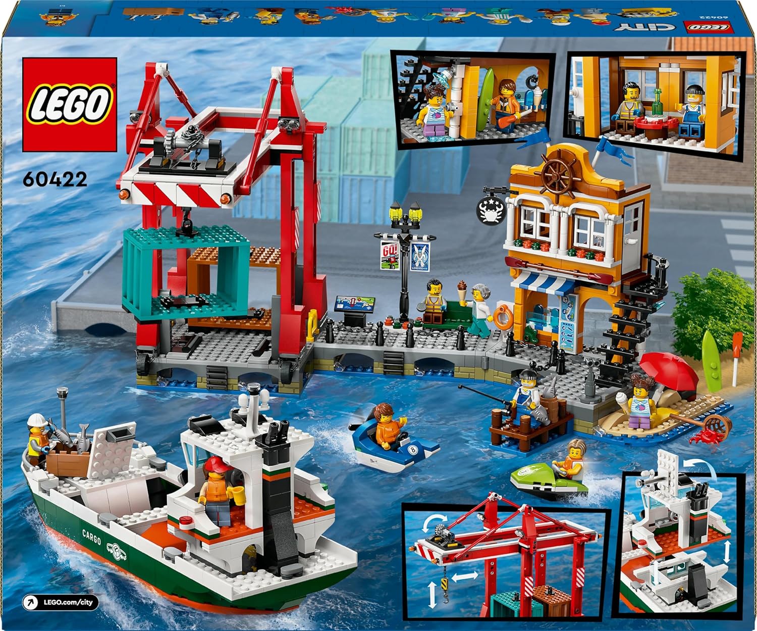 Lego 60422 City Yük Gemili Liman