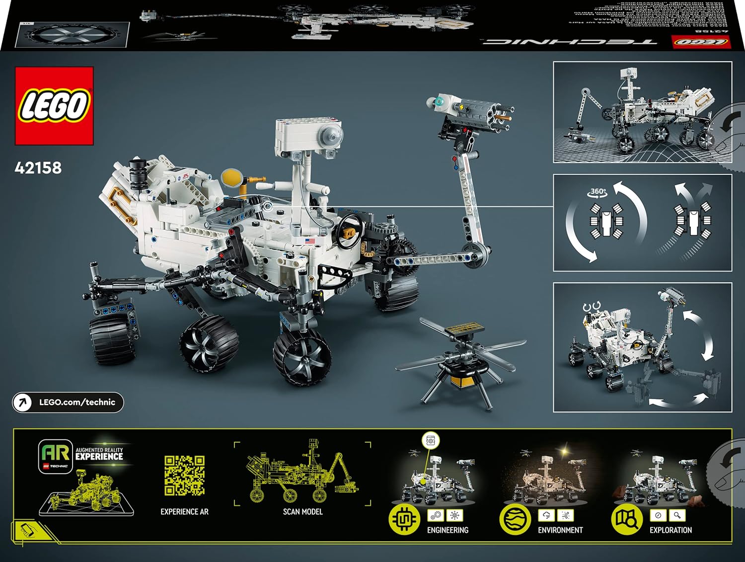 Lego 42158 Technic Nasa Mars Rover Perseverance