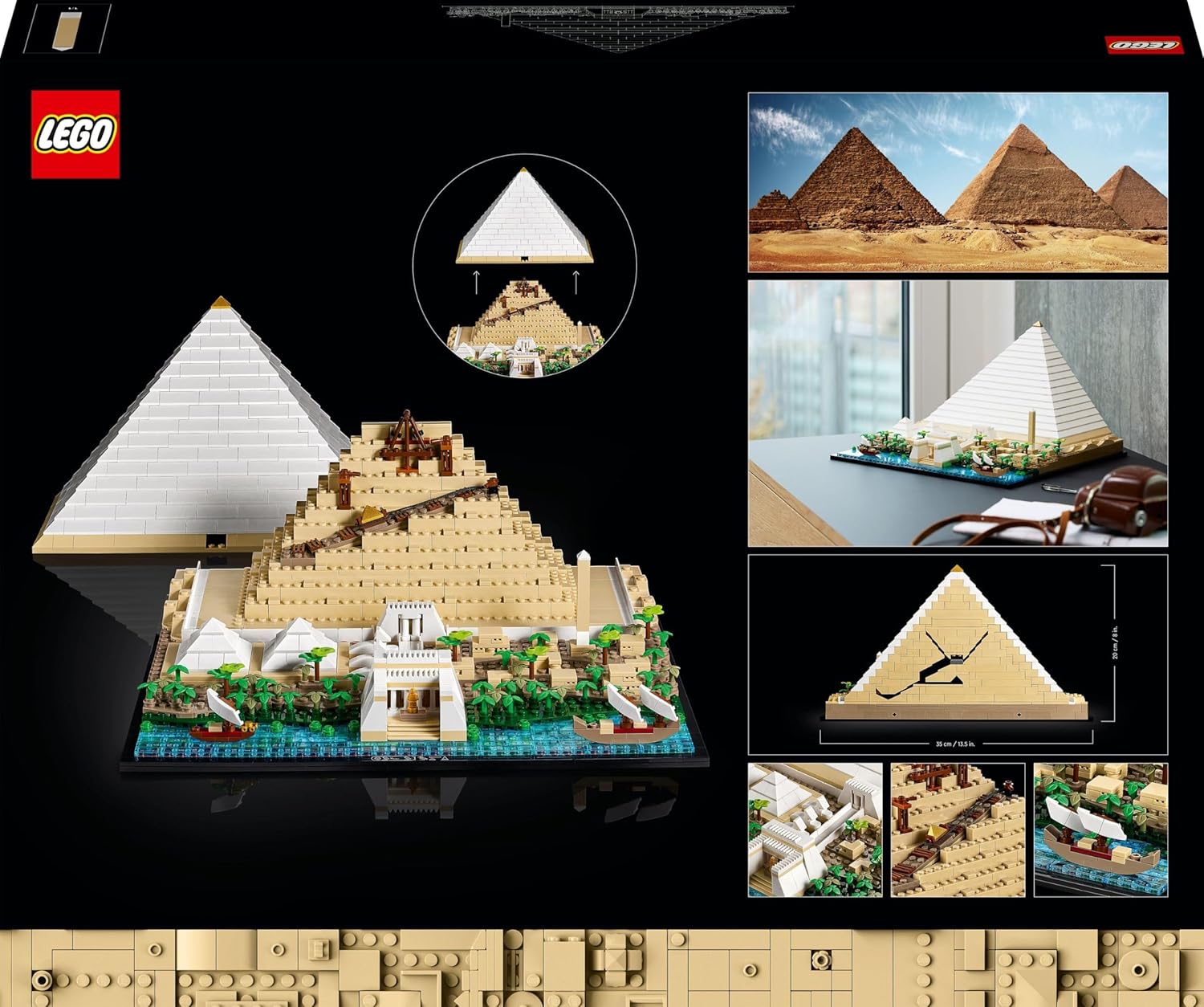 Lego 21058 Architecture Keops Piramidi